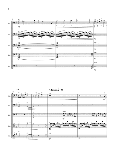 Samba Do Arnesto For Brass Quintet Page 2