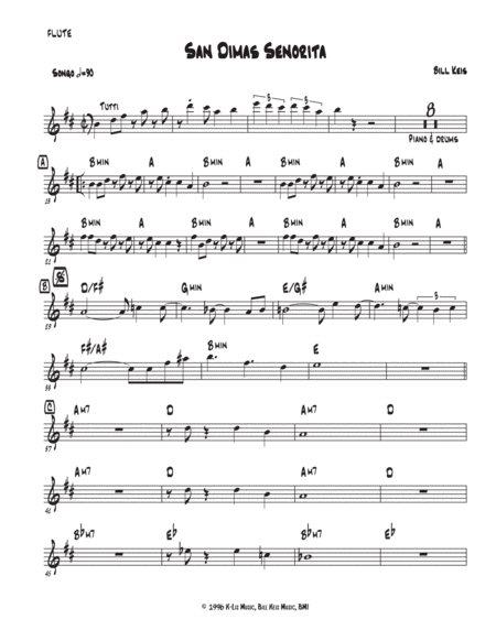 San Dimas Senorita Ensemble Parts Page 2