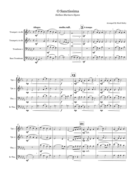 Sanctissima Brass Quartet Page 2