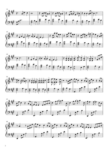 Santa Monica Savage Garden Piano Page 2