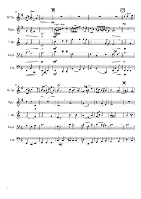 Sarabande G Tartini Brass Quintet Page 2