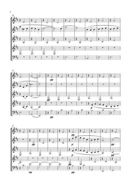Satie Gymnopdie No 1 Wind Quintet Page 2