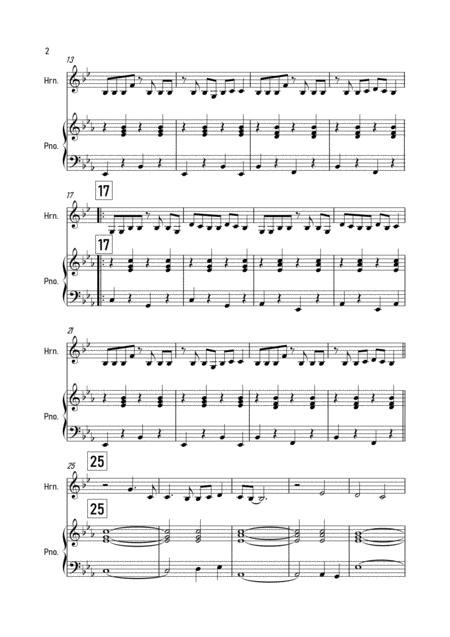 Savage Love Jason Derulo French Horn And Piano Page 2