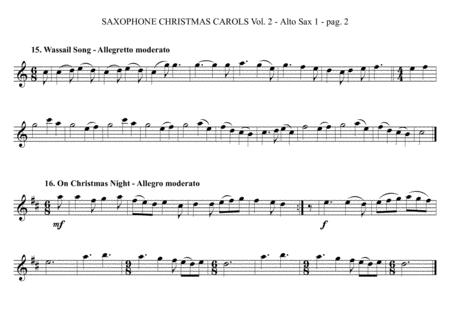 Saxophone Christmas Carols Vol 2 12 More English Carols For Sax Quartet Satb Or Aatb Page 2