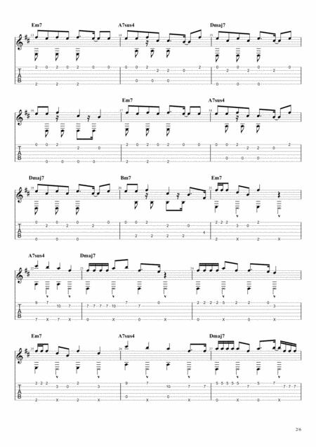 Say So By Doja Cat Solo Fingerstyle Guitar Tab Page 2