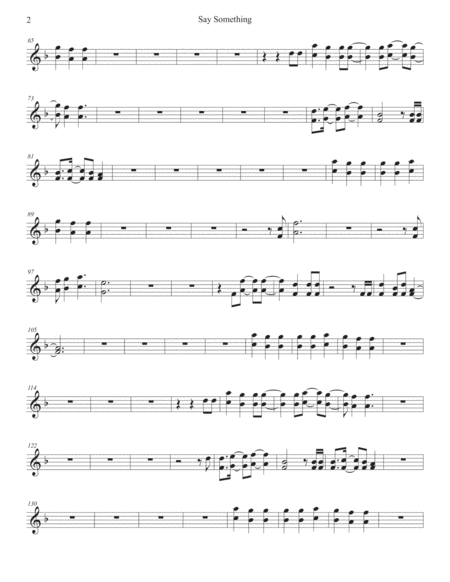 Say Something Oboe Page 2