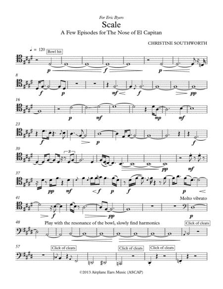 Scale For Solo Cello Electronics Page 2