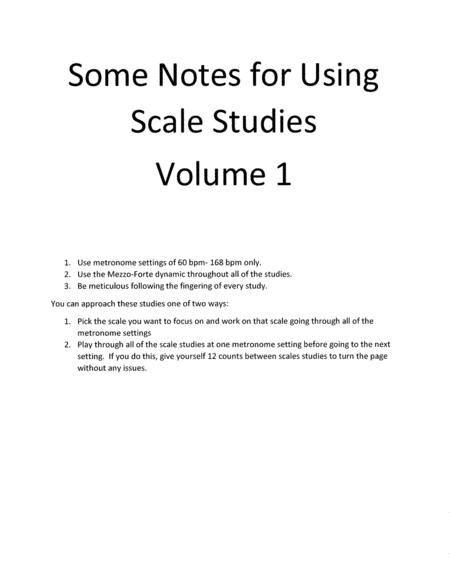 Scale Studies Volume 1 Page 2