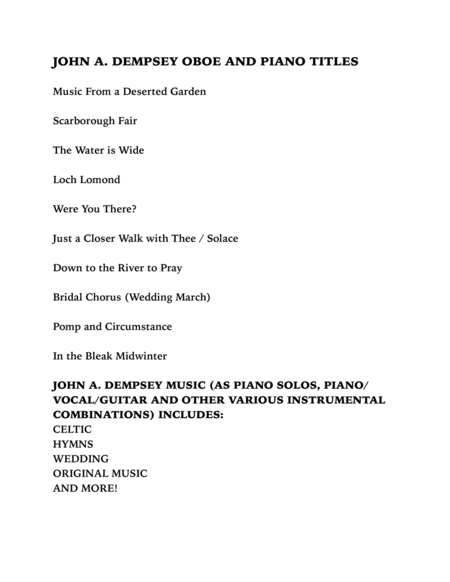 Scarborough Fair Oboe And Piano Page 2