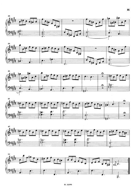 Scarlatti Sonata In E Major K531 Original Version Page 2