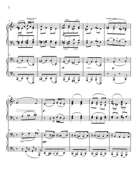 Schenker Syrian Dances For Piano Four Hands Page 2