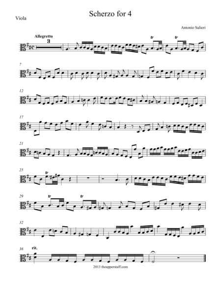 Scherzo For 4 Page 2