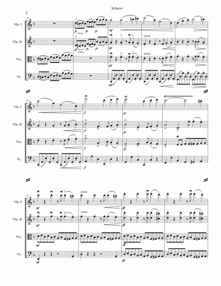 Scherzo From Symphony No 7 Page 2