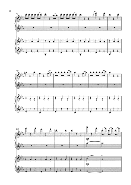 Schostakovich Waltz Scherzo From Dolls Dances Piano 4 Hands Page 2