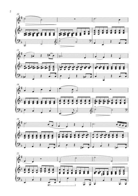 Schubert An Sylvia Trumpet And Piano Page 2