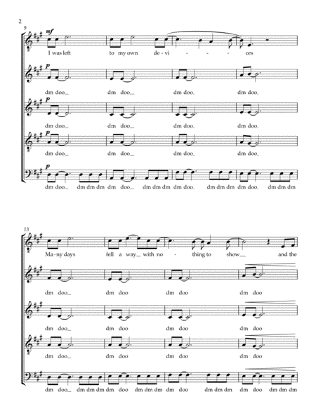 Schubert Die Gefangenen Snger In B Flat Major For Voice Piano Page 2