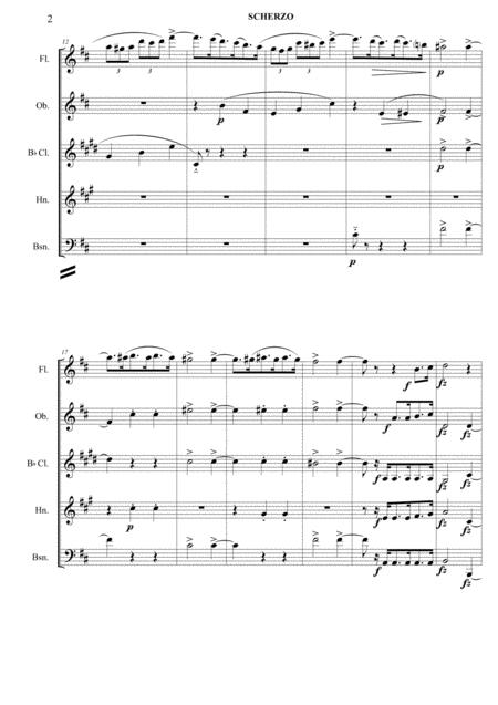 Schubert Scherzo Op 53 For Ww Quintet Page 2