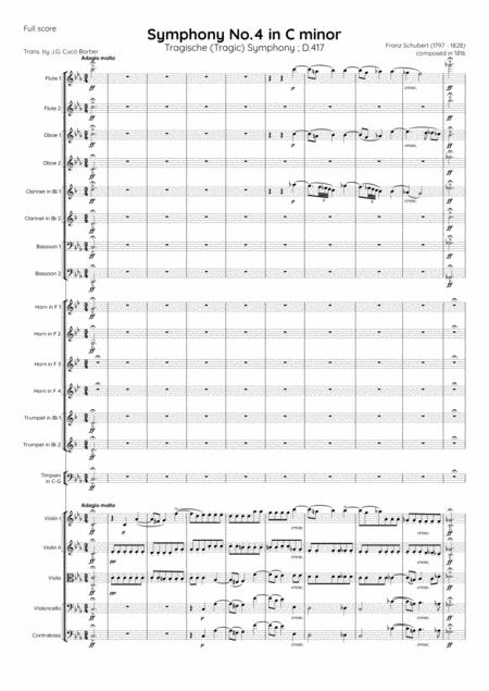 Schubert Symphony No 4 D 417 Page 2