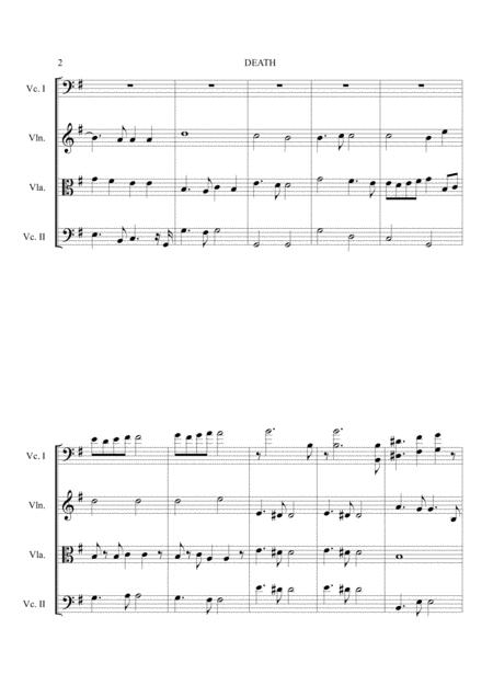 Score For String Orchestra And Cello Solo Page 2