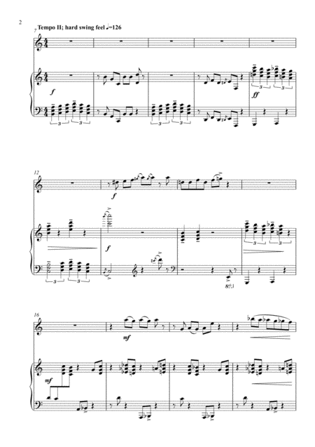 Scree For Oboe And Piano Page 2