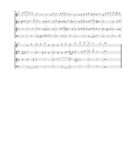 Se Bien Fait Arrangement For 4 Recorders Page 2