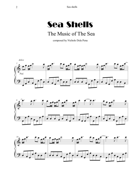 Seashells The Music Of The Sea Page 2