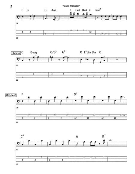Seaside Rendezvous Bass Guitar Tab Page 2
