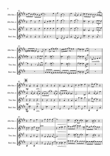 Seaside Rendezvous By Queen Saxophone Quartet Aatb Page 2