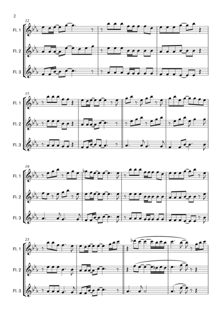 Seasons Of Love Arranged For Flute Trio Page 2