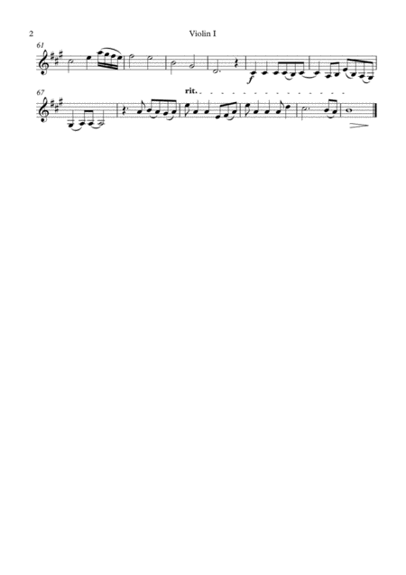 Secret Love Song String Quartet Page 2