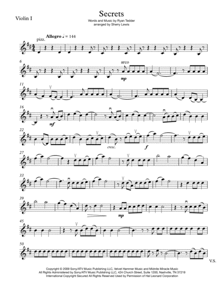 Secrets String Trio For String Trio Page 2