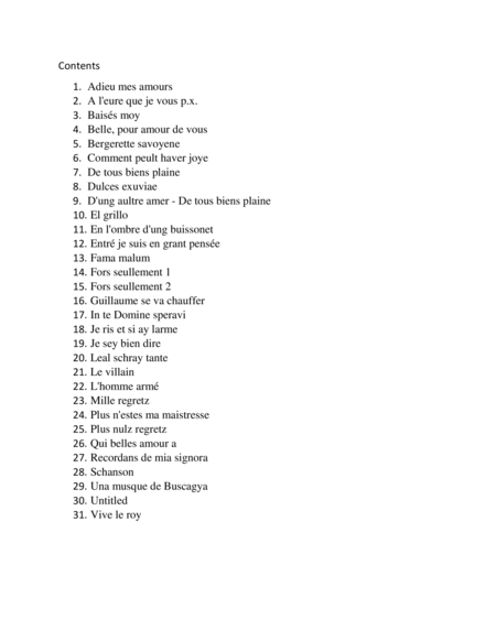 Secular Music In 4 Parts Arrangements For 4 Recorders Page 2