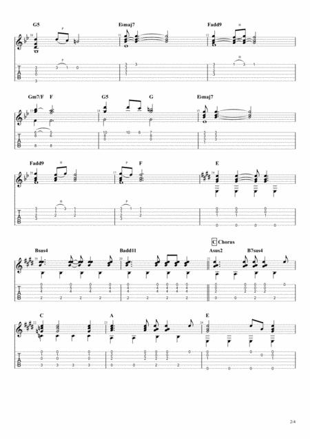 See Me Feel Me The Who For Solo Fingerstyle Guitar Page 2