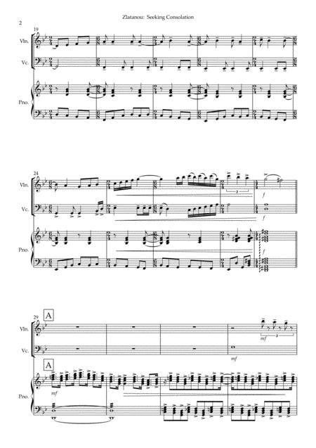 Seeking Consolation In Time Of Pandemic Trio For Violin Violloncello And Piano Page 2