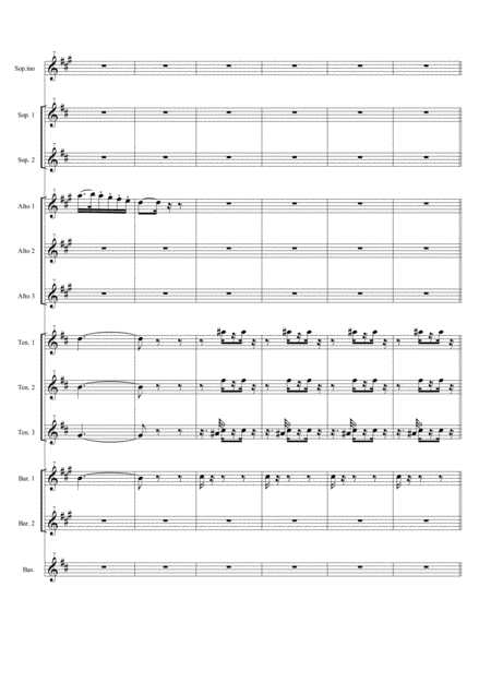 Seguedille Les Dragons D Alcala From Carmen Suite For Saxophone Ensemble Page 2