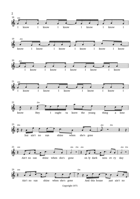 Send The Light Baritone Sax Piano Page 2