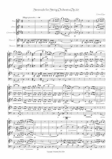 Serenade For String Orchestra Op 20 Page 2