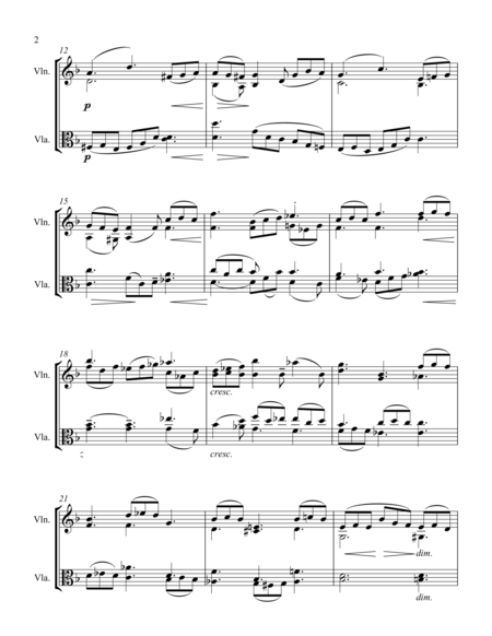 Serenade Op 45 Movement 1 Page 2