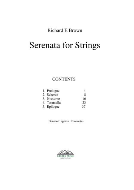 Serenata For Strings Page 2