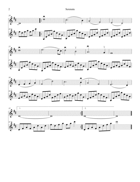 Serenata Lovers Violin Serenade Page 2