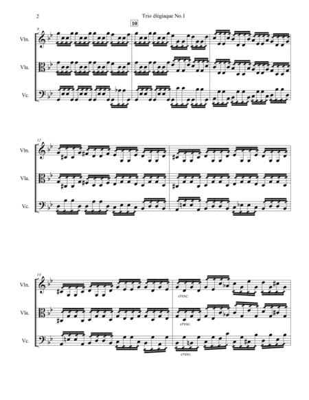 Sergei Rachmaninoff Trio Lgiaque No 1 In G Minor Arr For Piano Quartet Piano Violin Viola And Cello Page 2