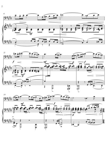 Sergei Rachmaninoff Vocalise Violoncello Solo Page 2