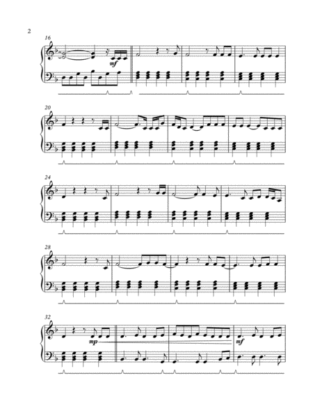 Set Fire To The Rain For Early Intermediate Piano Page 2