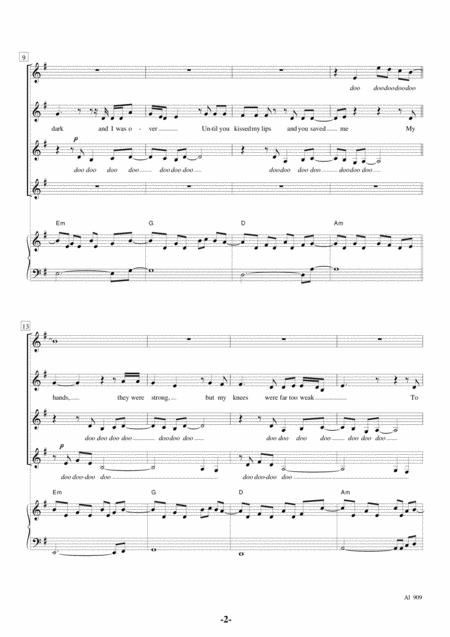 Set Fire To The Rain Ssaa Piano Page 2