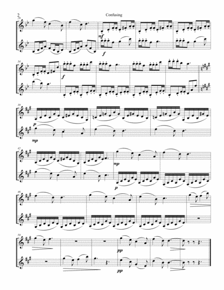 Seven Duos For Clarinets Page 2