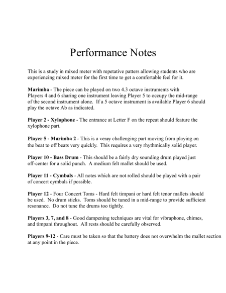 Seven Six And Eight Percussion Ensemble Page 2