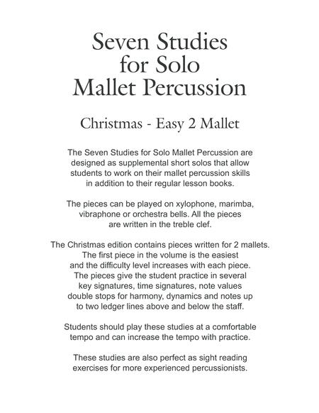Seven Studies For Solo Mallet Percussion Christmas Page 2