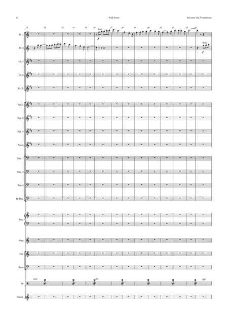 Seventy Six Trombones Instrumental Flute Duet Feature With Big Band Page 2