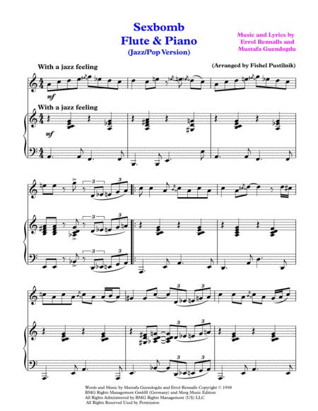 Sexbomb For Flute And Piano Video Page 2