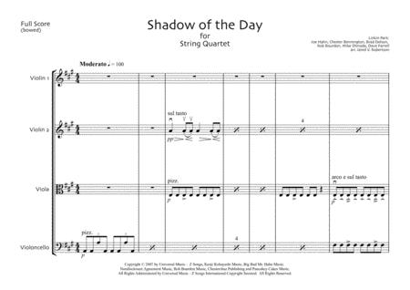 Shadow Of The Day For String Quartet Full Score Bowed Page 2
